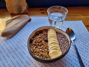 Gym bowl at Joshua Tree Cafe in Athens