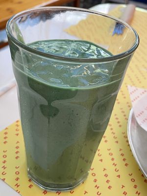 Green dream smoothie, €6.50  at Joshua Tree Cafe in Athens