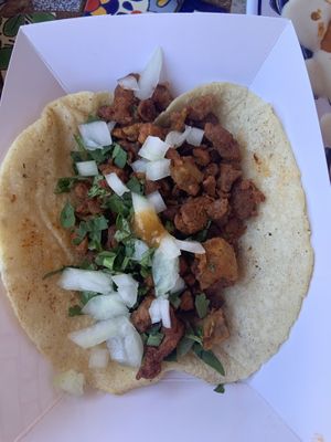 Al pastor taco 🌮  at Vegan by El Zamorano in Costa Mesa