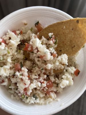 ceviche  at Vegan by El Zamorano in Costa Mesa