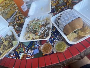 Yummy food  at Vegan by El Zamorano in Costa Mesa