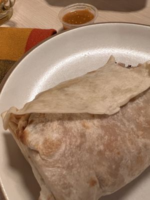 Burrito at Vegan by El Zamorano in Costa Mesa