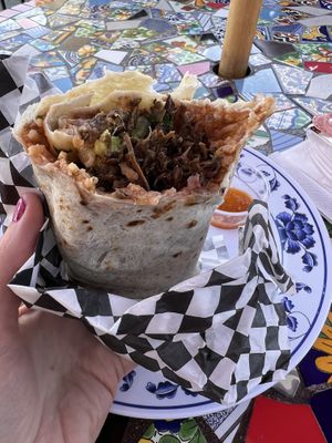 Look at all that goodness...  at Vegan by El Zamorano in Costa Mesa