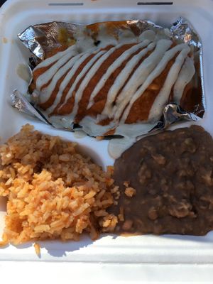 Chile relleno  at Vegan by El Zamorano in Costa Mesa