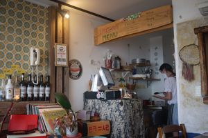 Interior 2. It's only small at Taco Massim 타코마씸 in Jeju