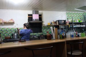 Kitchen at Soda La Casita de Yaki in San Jose