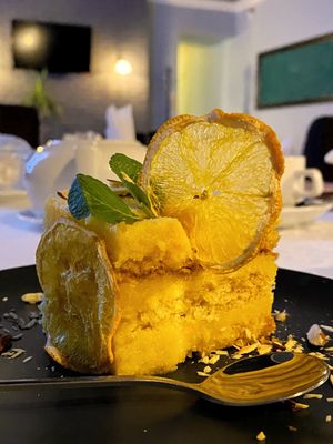 Dessert at Veget Vegan in Kharkiv