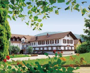 Restaurant  at Landgasthof Löwen in Obersasbach