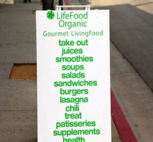 Life Food Organic at LifeFood Organic in Hollywood