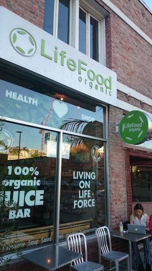 Outside view at LifeFood Organic in Hollywood