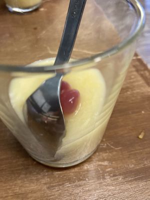 Mung bean dessert is made with coconut milk! at Saigon Noodle Bar in Rovaniemi