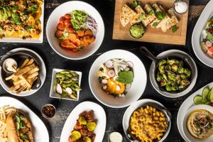 Vegan Menu at 80 Proof in Chicago