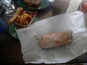 Better than Tuna Wrap (small) at Elysian Restaurant in Nicosia