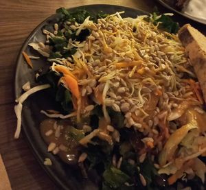 Asian Salad at Elysian Restaurant in Nicosia