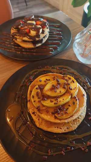 Pancakes at Elysian Restaurant in Nicosia