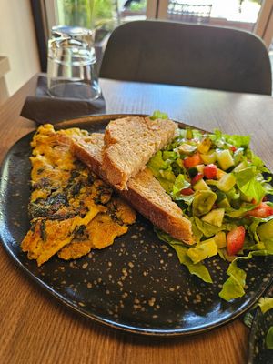 Omelet at Elysian Restaurant in Nicosia