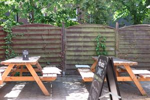 Outside at Sorelli's - Brückstr in Essen