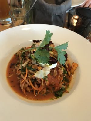 Tomato soup and vegetables @ Deichkind, Sankt Peter-Ording at Deichkind in Sankt Peter-ording