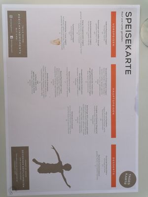 Menu at Deichkind in Sankt Peter-ording