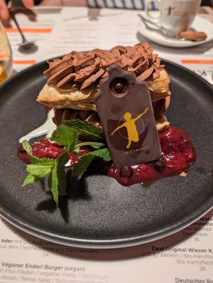 Chocolate mousse at Deichkind in Sankt Peter-ording