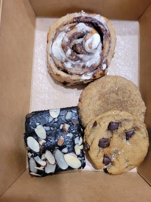 Vegan baked goodies at B's Salty & Sweet in Columbia