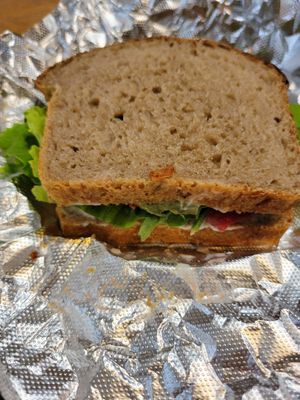 BLT vegan at B's Salty & Sweet in Columbia