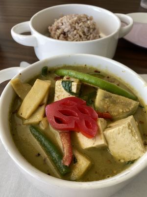 Green curry   at White Springs Cafe in Arcadia