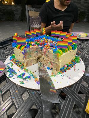 Colourful on the outside AND the inside at Peterson's Pantry in North Las Vegas