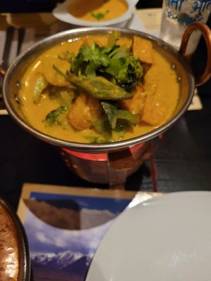 Tofu Nariwal at Tibet Restaurant Altona in Hamburg