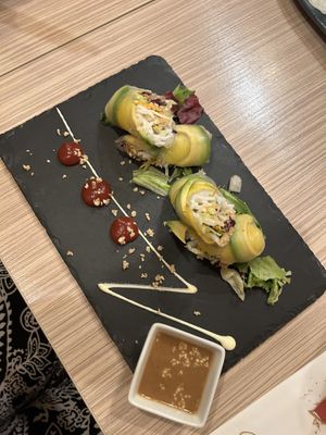 Mango-Avocado Summer Rolls  at Be Right Back in Linz