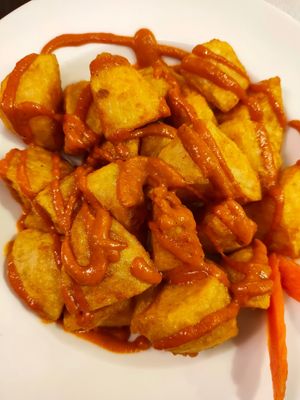 Bravas at Veggie Garden in Sitges