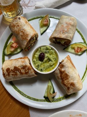 Burrito  at Veggie Garden in Sitges