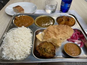 Thali  at Veggie Garden in Sitges
