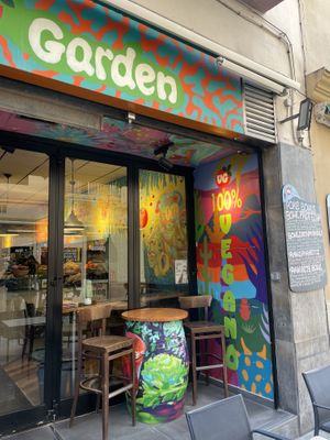 Outside  at Veggie Garden in Sitges