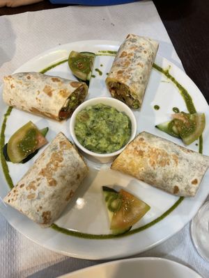 Maxi wrap  at Veggie Garden in Sitges