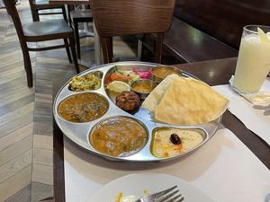 Thali   at Veggie Garden in Sitges