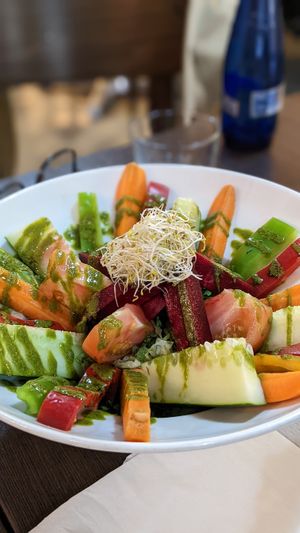 Salad at Veggie Garden in Sitges
