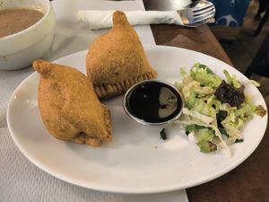 Dumplings at Veggie Garden in Sitges