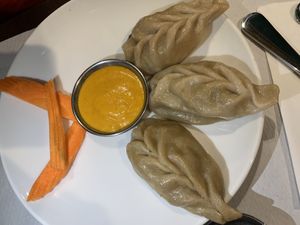 Momos at Veggie Garden in Sitges