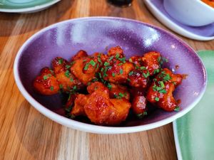 Cauliflower Wings at Hans im Glück in St Gallen