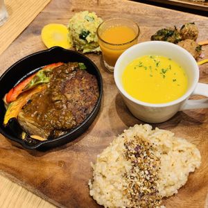 Delicious set meal at Green Italian TORCIA - Shinjuku in Tokyo