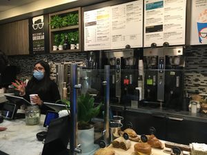 Counter at Gregory's Coffee - 44th St in New York City