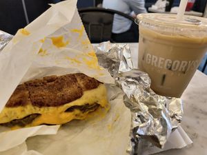  at Gregory's Coffee - 44th St in New York City