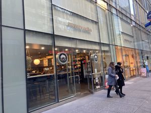 Front  at Gregory's Coffee - 44th St in New York City