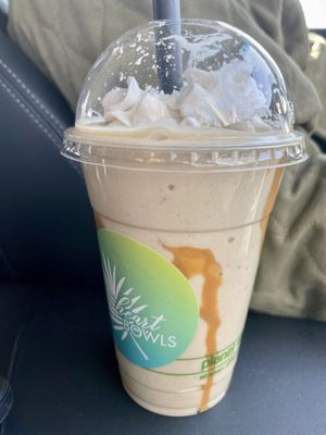 Peanut butter mylkshake   at Heart Bowls in Sandpoint