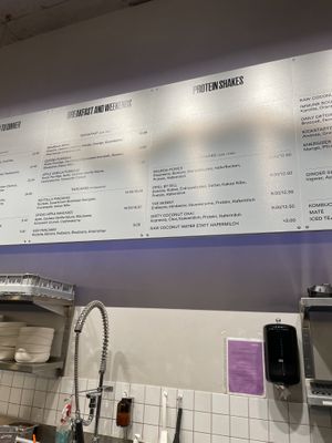 Menu  at Roots - Maschinenstraße in Zurich