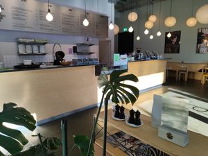 Ordering (ae the bar) area at Roots - Maschinenstraße in Zurich