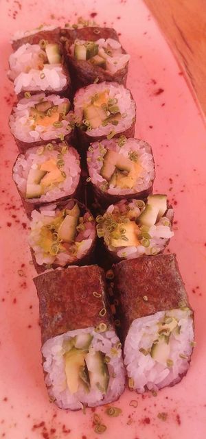 Avocado Sushi ^^ at Sabores Asiáticos in Tavira