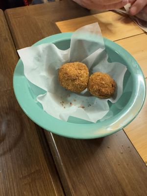 Cheese curds  at Just Veggiez in Madison