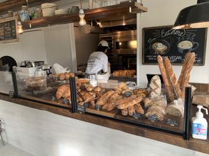 Selection at 9 am on a Thursday at Universal Bakes and Cafe in Tokyo